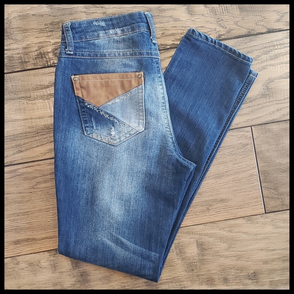 NWOT C Est. 1946 Denim Distressed Jeans - Picture 3 of 9